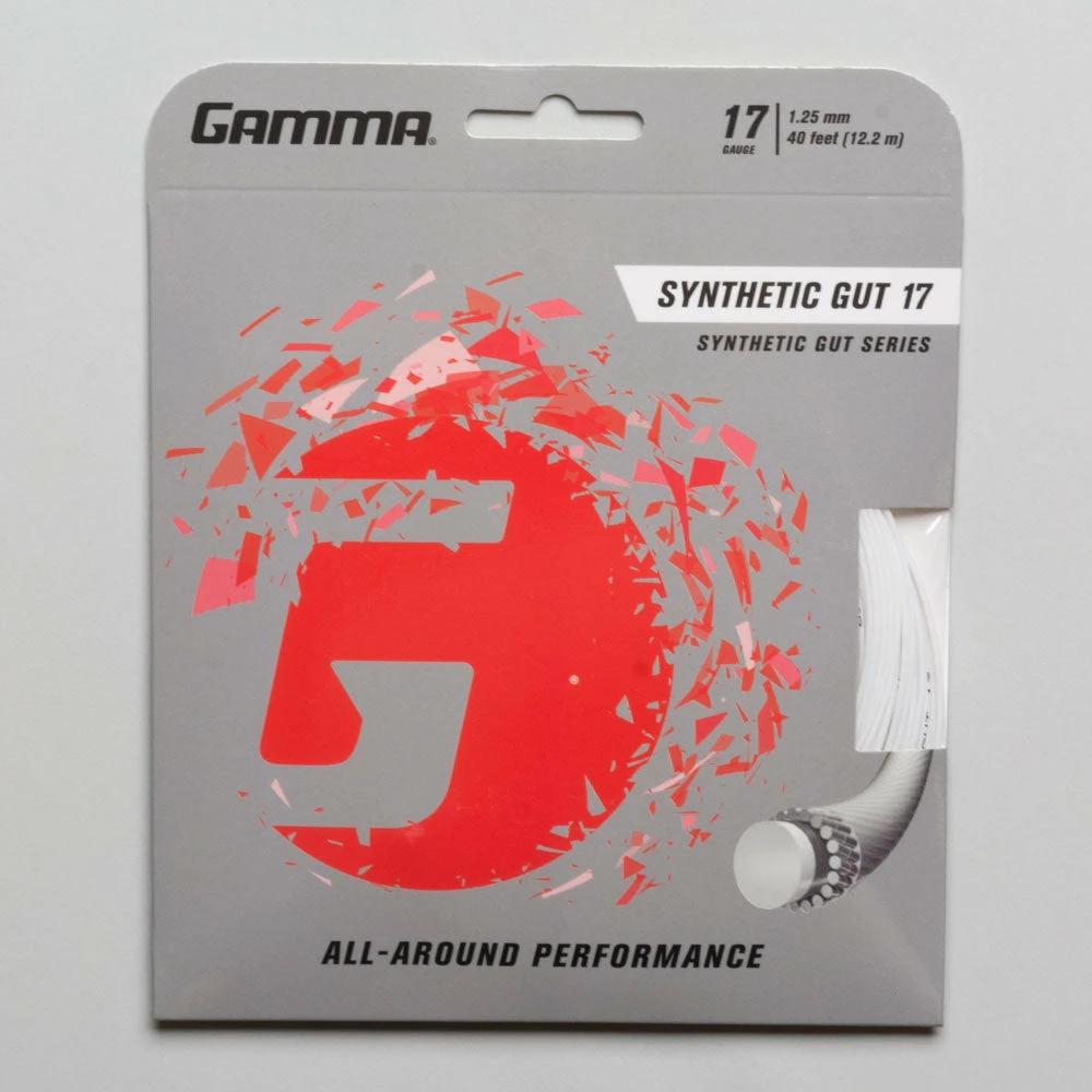 Hot Sale 🥰 Flash Sale 🛒 Tennis Accessories Gamma Synthetic Gut 17 😀 🌟 3 Tennis Accessories Gamma Synthetic Gut 17