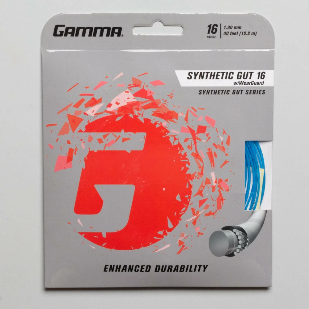 Cheap โจ Best Sale ๐ Gamma Synthetic Gut 16 Wearguard โ๏ธ ๐ 4 Gamma Synthetic Gut 16 Wearguard