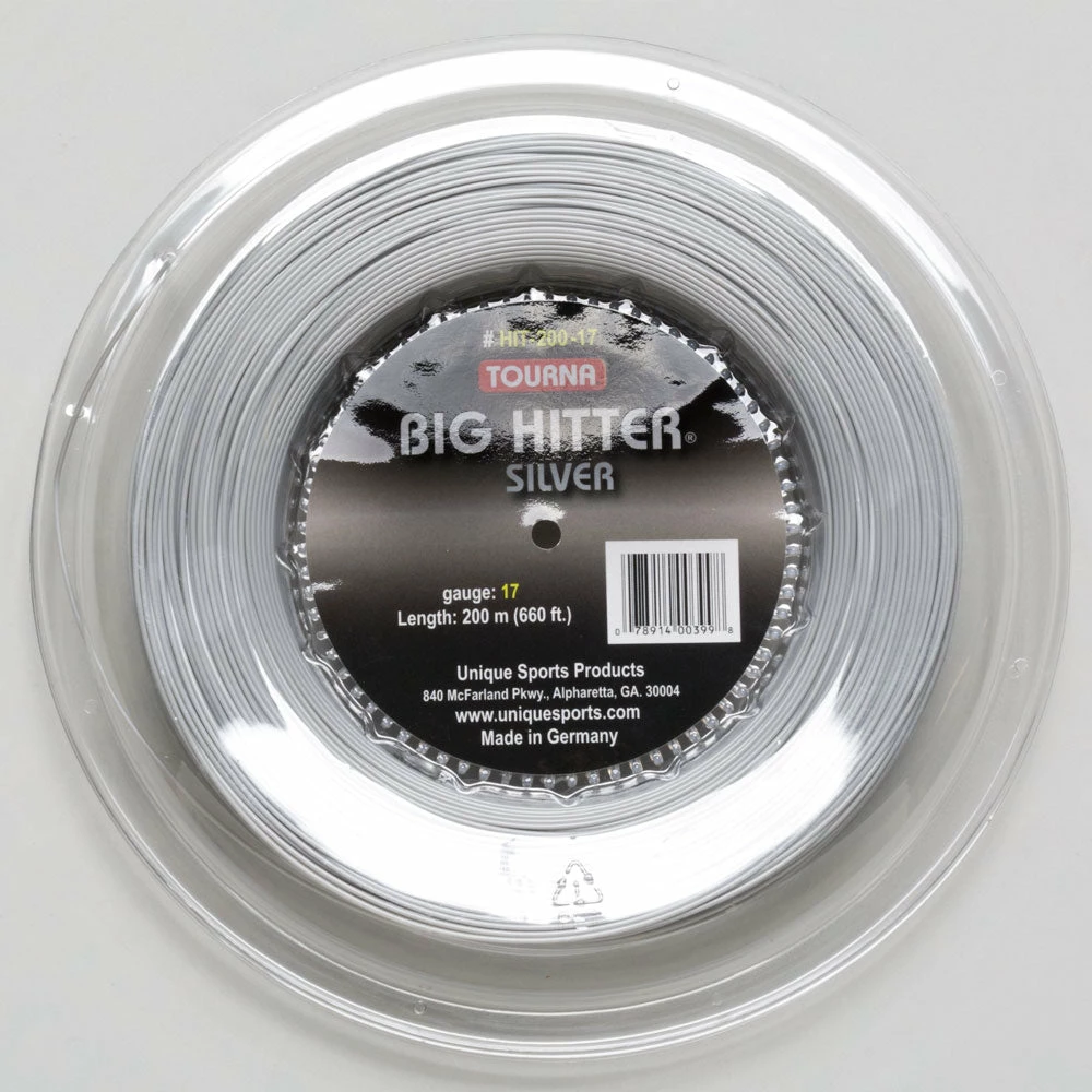 Coupon โจ Wholesale ๐งจ Tourna Big Hitter Silver 17 660' Reel Tennis Accessories ๐ ๐ 3 Tourna Big Hitter Silver 17 660' Reel Tennis Accessories