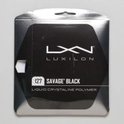 Luxilon Savage Black 16 (1.27) Tennis Accessories