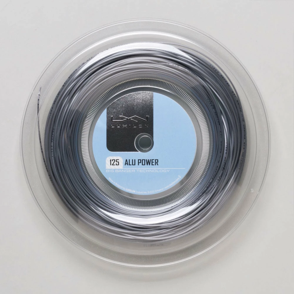 Promo ๐ New ๐ Luxilon ALU Power 16L (1.25) Silver 330' Reel Tennis Accessories ๐ฏ ๐งจ 3 Luxilon ALU Power 16L (1.25) Silver 330' Reel Tennis Accessories
