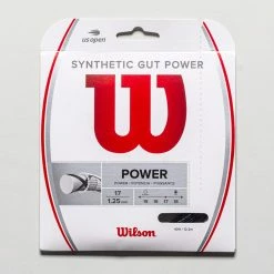 Tennis Accessories Wilson Synthetic Gut Power 17