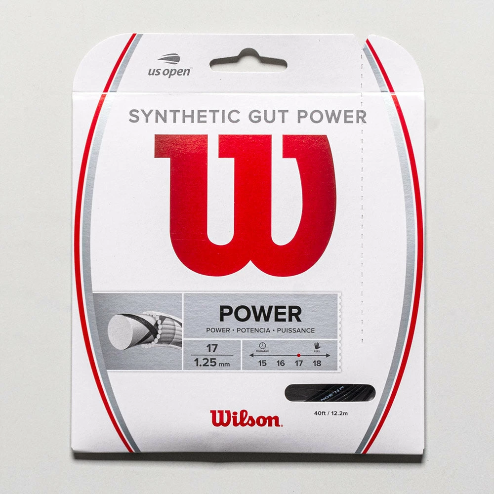 Promo ๐คฉ Best reviews of ๐งจ Tennis Accessories Wilson Synthetic Gut Power 17 ๐คฉ ๐ 3 Tennis Accessories Wilson Synthetic Gut Power 17