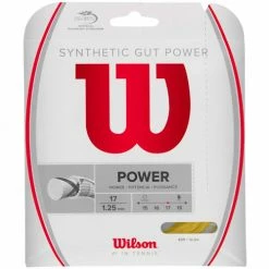 Promo ๐คฉ Best reviews of ๐งจ Tennis Accessories Wilson Synthetic Gut Power 17 ๐คฉ ๐ 7 Tennis Accessories Wilson Synthetic Gut Power 17