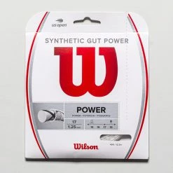 Tennis Accessories Wilson Synthetic Gut Power 17