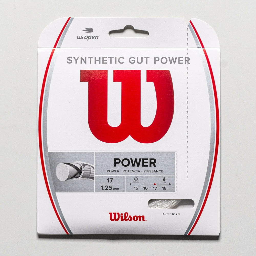 Promo ๐คฉ Best reviews of ๐งจ Tennis Accessories Wilson Synthetic Gut Power 17 ๐คฉ ๐ 4 Tennis Accessories Wilson Synthetic Gut Power 17