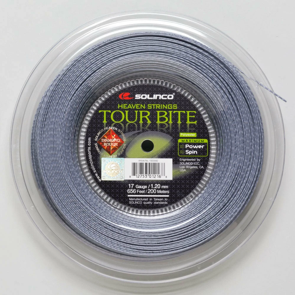 Flash Sale ๐ Outlet ๐ Tennis Accessories Solinco Tour Bite Diamond Rough 17 660' Reel โญ ๐ฅฐ 3 Tennis Accessories Solinco Tour Bite Diamond Rough 17 660' Reel