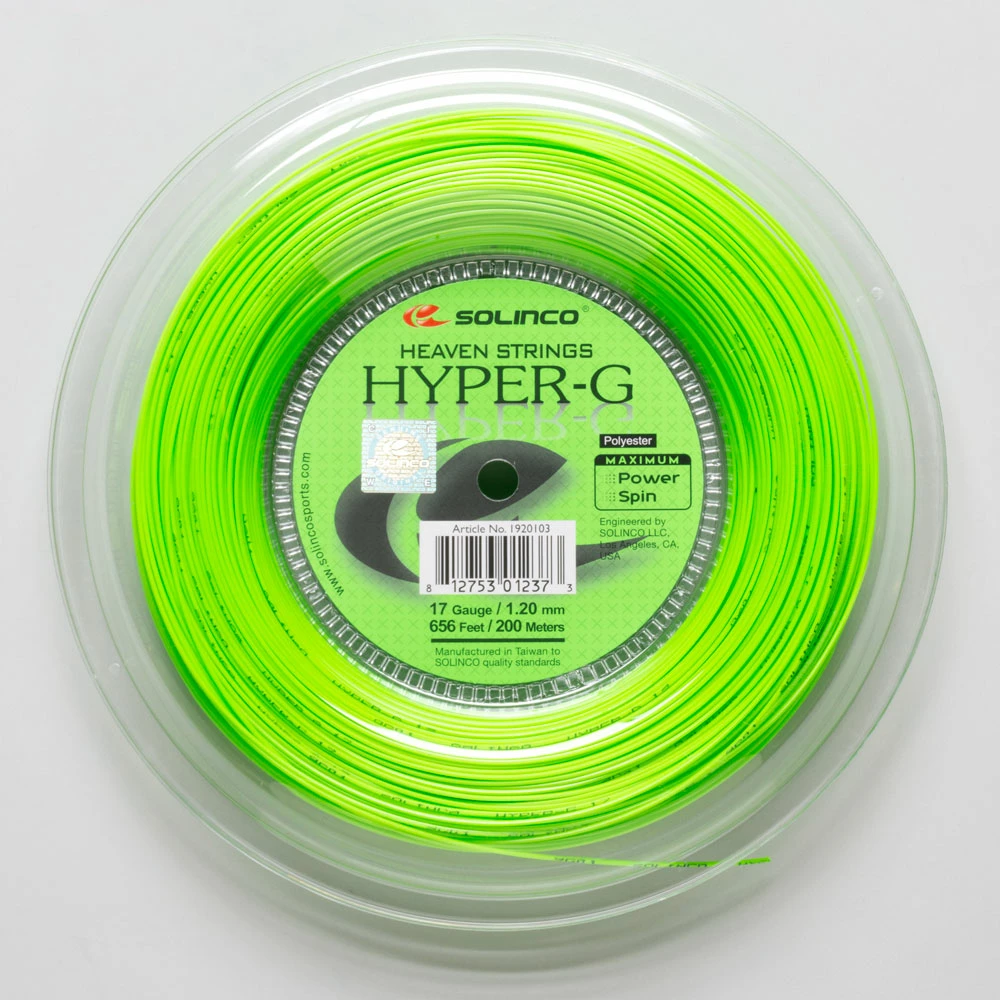 Cheapest ๐งจ Best reviews of ๐งจ Tennis Accessories Solinco Hyper-G 17 1.20 656' Reel ๐ โญ 3 Tennis Accessories Solinco Hyper-G 17 1.20 656' Reel