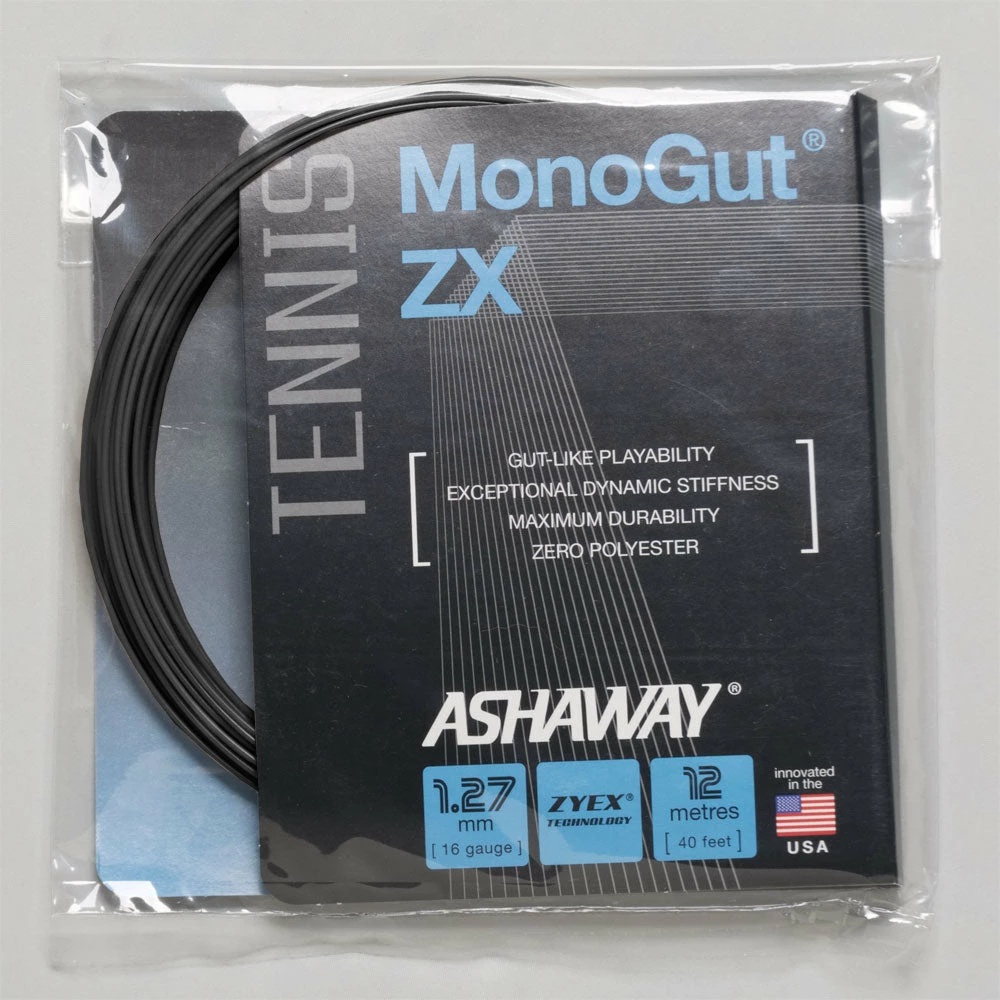 Discount ๐ Deals ๐ฏ Ashaway Monogut ZX 16 Black Tennis Accessories ๐งจ ๐ 3 Ashaway Monogut ZX 16 Black Tennis Accessories