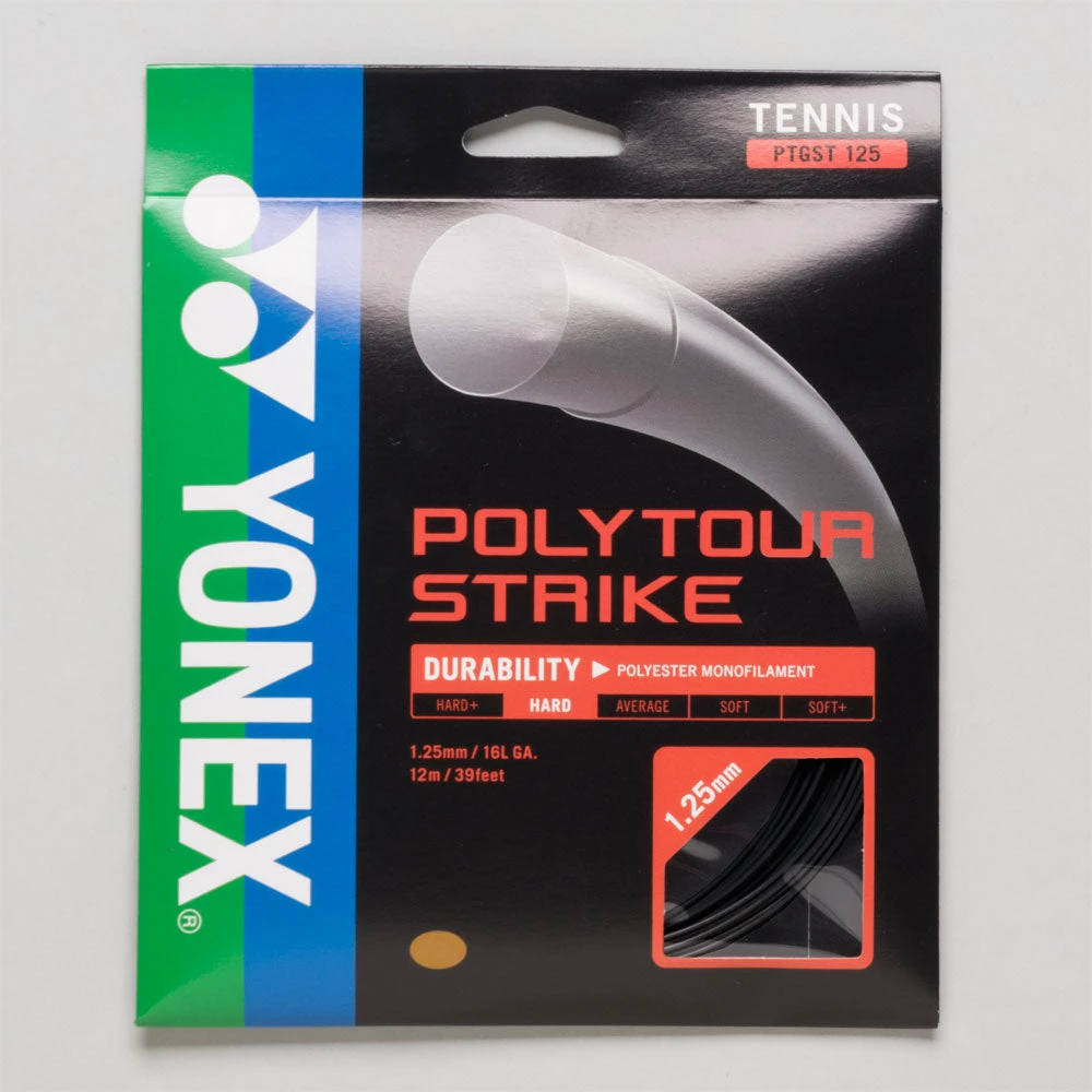 New โค๏ธ Coupon ๐คฉ Tennis Accessories Yonex Poly Tour Strike 16L 1.25 โจ โญ 3 Tennis Accessories Yonex Poly Tour Strike 16L 1.25