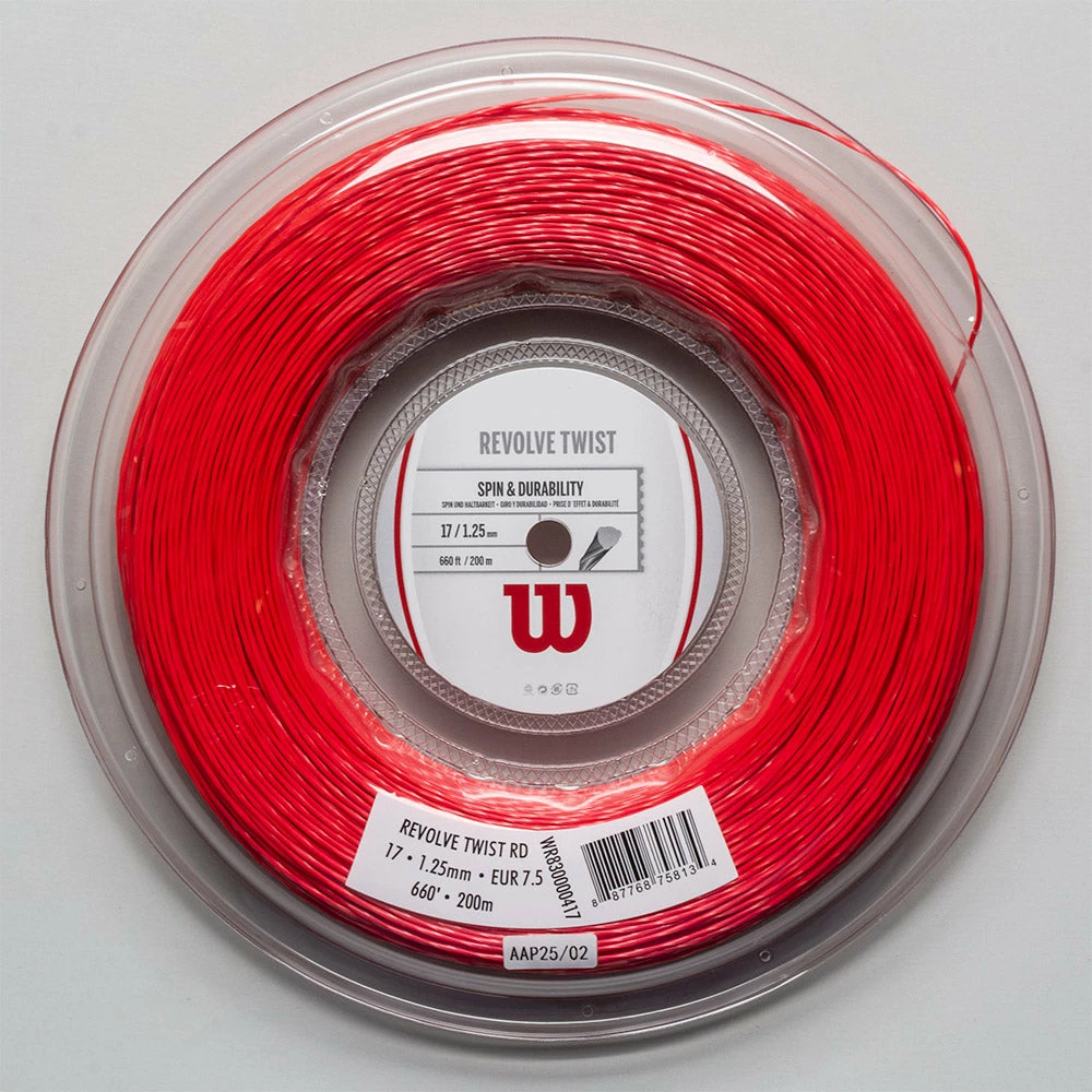 Coupon โค๏ธ Buy ๐ Wilson Revolve Twist 17 660' Reel Tennis Accessories โ ๐ 4 Wilson Revolve Twist 17 660' Reel Tennis Accessories