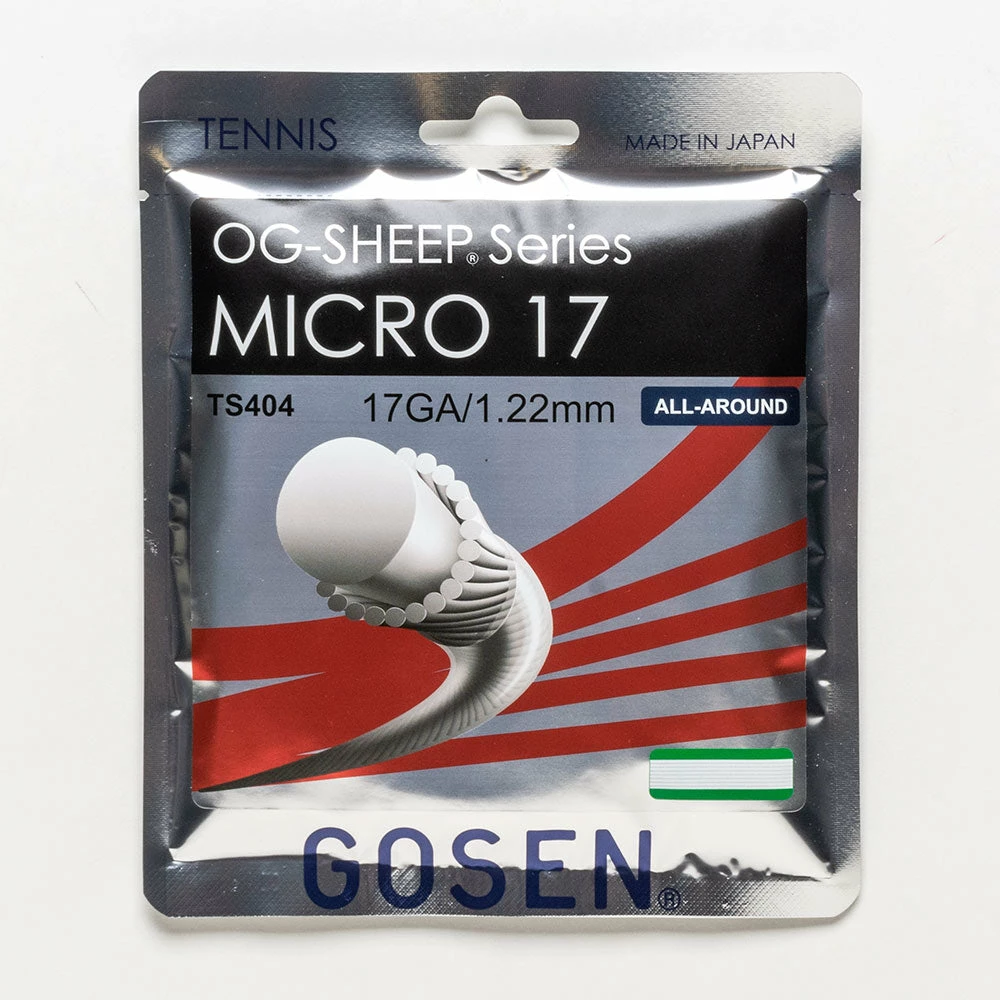 Promo 😍 Brand new 🎉 Tennis Accessories Gosen OG-Sheep Micro 17 ✔️ ⭐ 5 Tennis Accessories Gosen OG-Sheep Micro 17