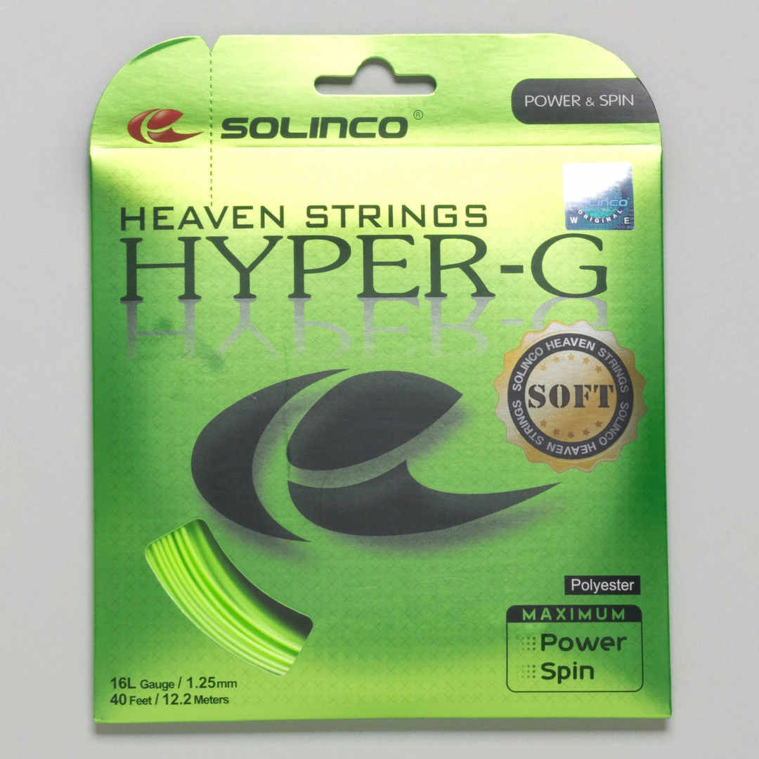 Discount β Budget π Tennis Accessories Solinco Hyper-G Soft 16L 1.25 π π 3 Tennis Accessories Solinco Hyper-G Soft 16L 1.25