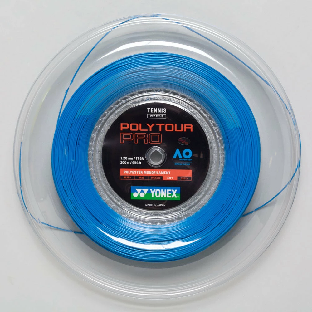 Cheapest ❤️ Wholesale 🛒 Tennis Accessories Yonex Poly Tour Pro 17 1.20 656' Reel 👍 🔥 3 Tennis Accessories Yonex Poly Tour Pro 17 1.20 656' Reel