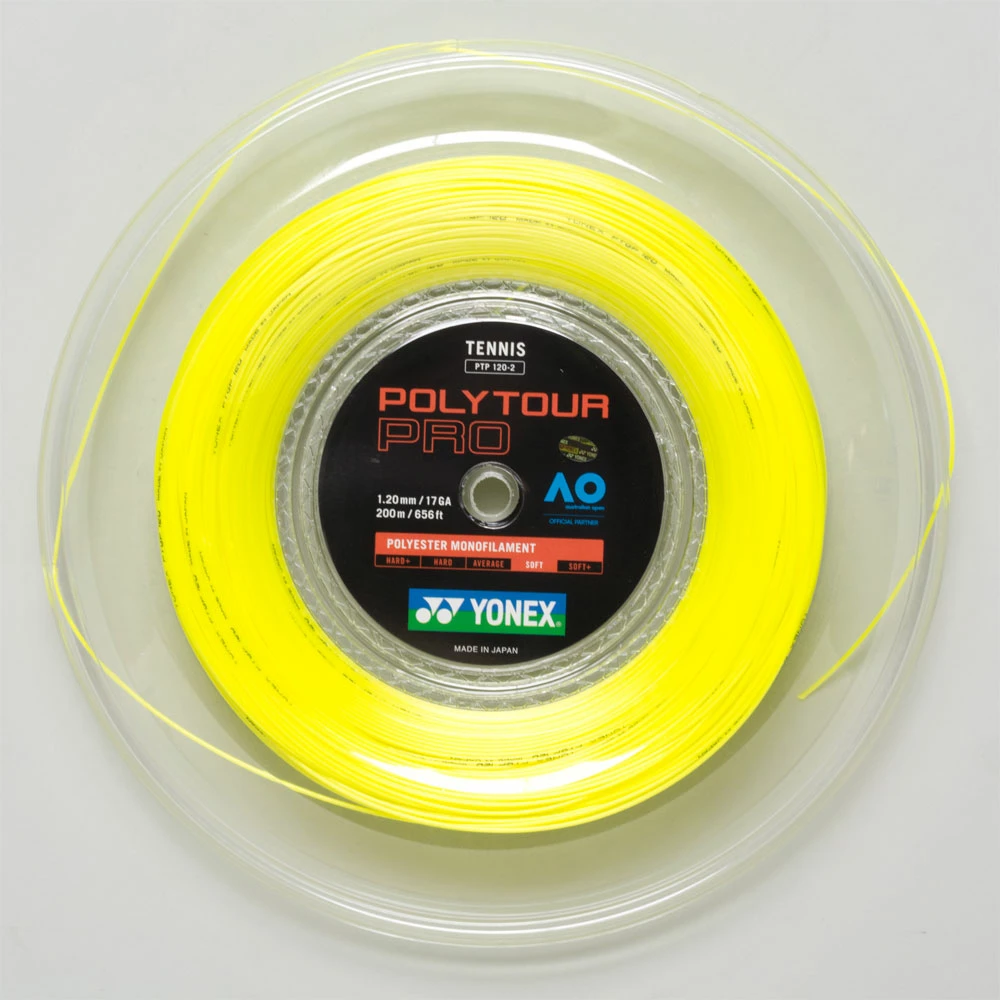 Cheapest ❤️ Wholesale 🛒 Tennis Accessories Yonex Poly Tour Pro 17 1.20 656' Reel 👍 🔥 4 Tennis Accessories Yonex Poly Tour Pro 17 1.20 656' Reel