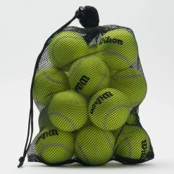 Wilson Pressureless Bag Of 18 Tennis Accessories