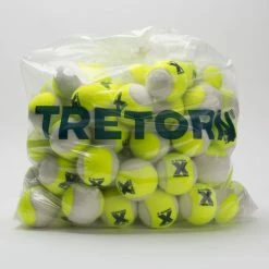 Tennis Accessories Tretorn Micro-X Pressureless Bag Of 72 (Yellow And White)