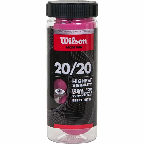 Hot Sale ๐ Best Pirce ๐ Wilson 20/20 Racquetballs 4 Cans โจ ๐ 4 Wilson 20/20 Racquetballs 4 Cans