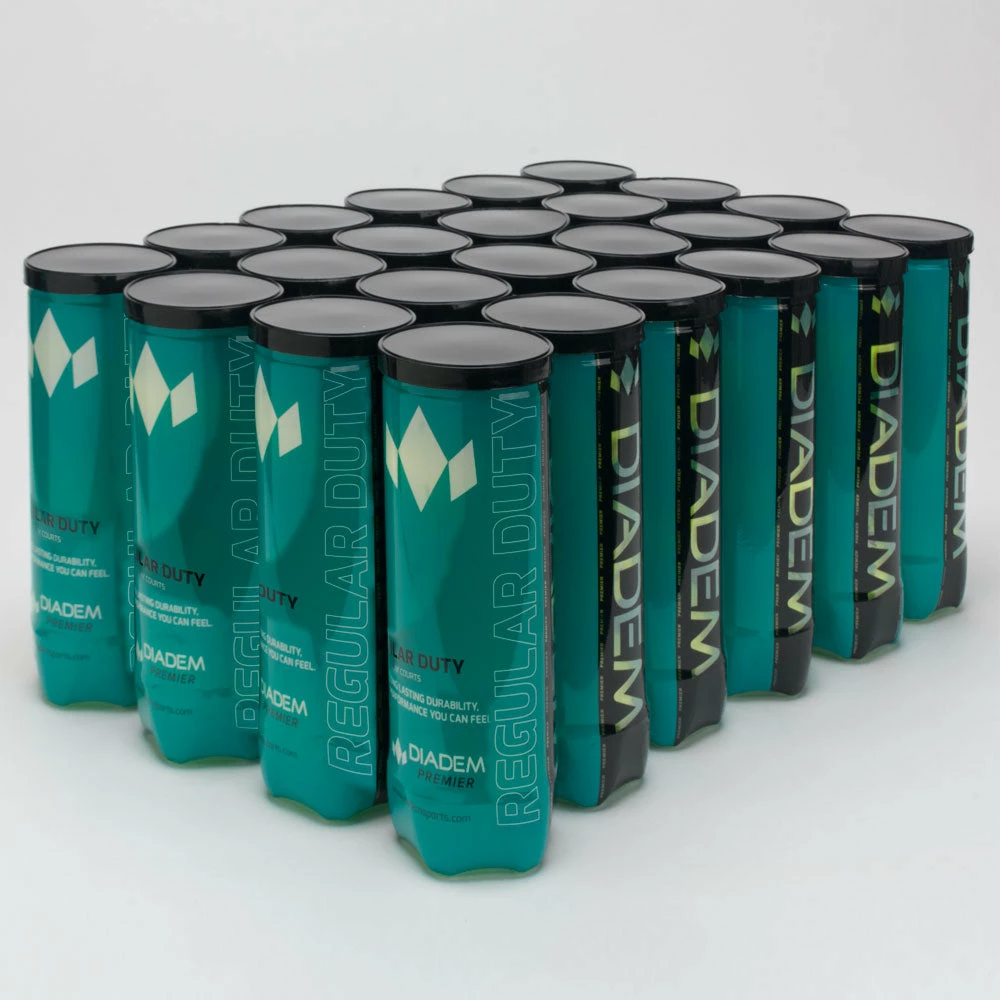 Wholesale 🥰 Discount 😍 Tennis Accessories Diadem Premier Regular Duty Tennis Balls 24 Cans ✔️ 👍 3 Tennis Accessories Diadem Premier Regular Duty Tennis Balls 24 Cans