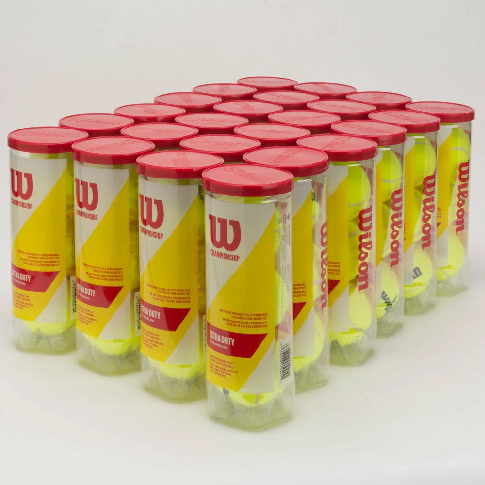 Top 10 โ Flash Sale ๐ฅ Wilson Championship Extra Duty 24 Cans Tennis Accessories ๐ โค๏ธ 3 Wilson Championship Extra Duty 24 Cans Tennis Accessories