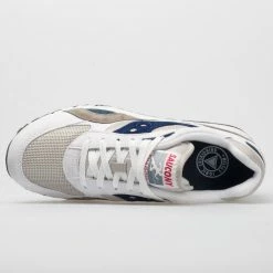 Promo ๐ Budget ๐ Saucony Shadow 6000 Men's White/Gray/Navy Lifestyle ๐ ๐ Sneakers ๐ ๐ 10 Saucony Shadow 6000 Men's White/Gray/Navy Lifestyle Sneakers