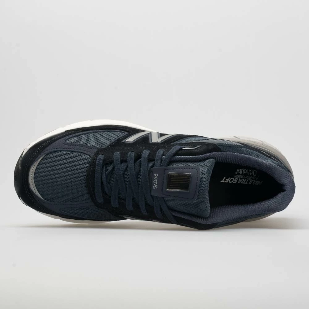 Best Sale 🎉 Wholesale 🌟 New Balance 990v5 Men's Navy/Silver Running 👞 👞 Shoes 🤩 ✔️ 5 New Balance 990v5 Men's Navy/Silver Running Shoes