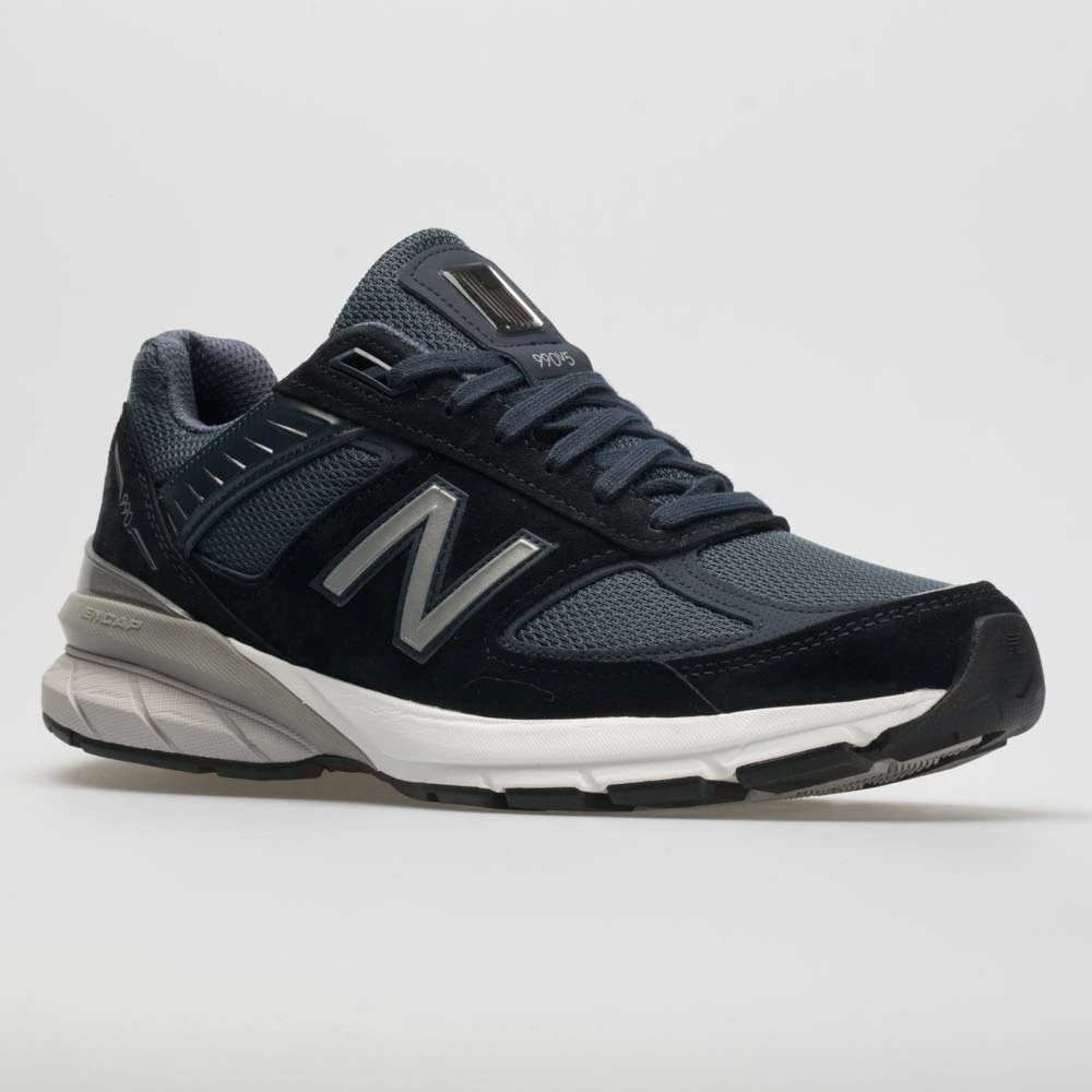 Best Sale 🎉 Wholesale 🌟 New Balance 990v5 Men's Navy/Silver Running 👞 👞 Shoes 🤩 ✔️ 7 New Balance 990v5 Men's Navy/Silver Running Shoes
