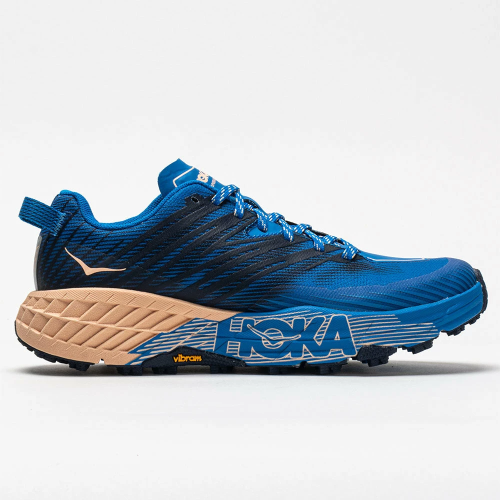 Promo โ Budget โ๏ธ Trail Running ๐ ๐ Shoes Hoka One One Speedgoat 4 ๐ฉ Women's Indigo Bunting/Bleached Apricot โ ๐ 3 Trail Running Shoes Hoka One One Speedgoat 4 Women's Indigo Bunting/Bleached Apricot
