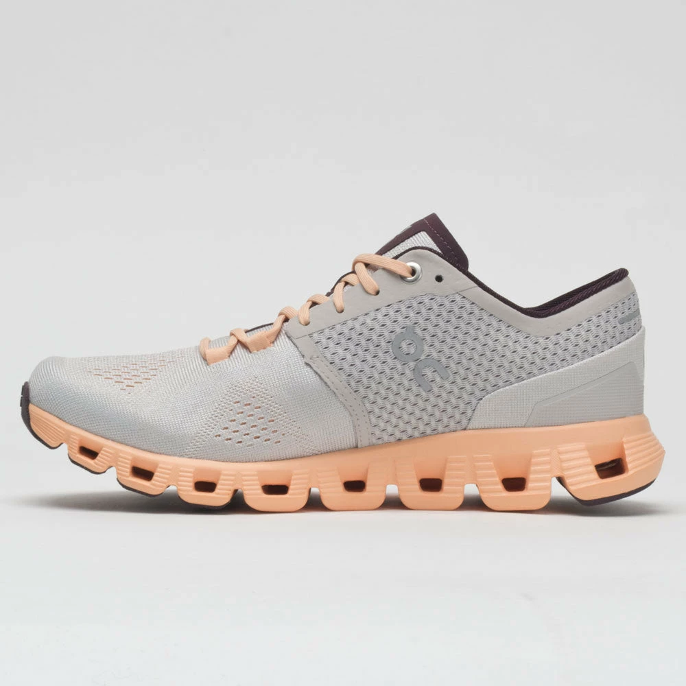 Deals ๐ Cheap ๐ On Running On Cloud X ๐ฉ Women's Silver/Almond Running ๐ ๐ Shoes ๐ ๐ 4 On Running On Cloud X Women's Silver/Almond Running Shoes