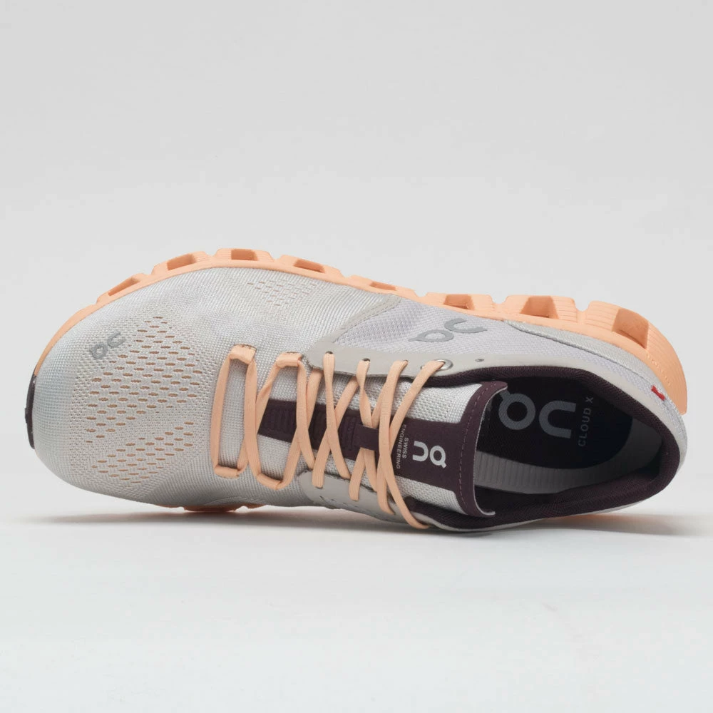 Deals ๐ Cheap ๐ On Running On Cloud X ๐ฉ Women's Silver/Almond Running ๐ ๐ Shoes ๐ ๐ 5 On Running On Cloud X Women's Silver/Almond Running Shoes