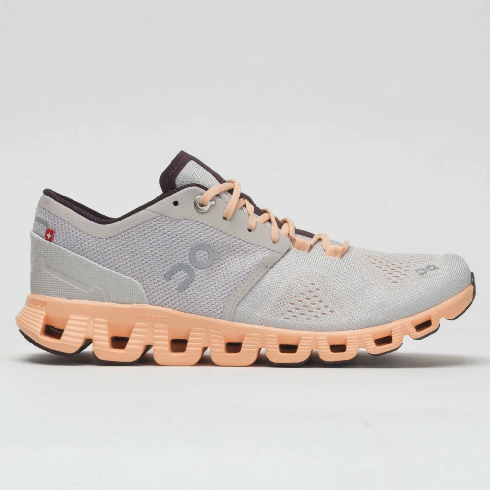 Deals ๐ Cheap ๐ On Running On Cloud X ๐ฉ Women's Silver/Almond Running ๐ ๐ Shoes ๐ ๐ 3 On Running On Cloud X Women's Silver/Almond Running Shoes
