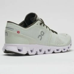 On Running On Cloud X Men's Aloe/White Running Shoes