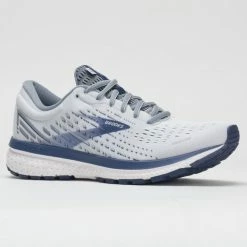 Brooks Ghost 13 Men's White/Gray/Deep Cobalt