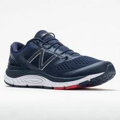 New Balance 840v4 Men's Pigment/White/Red Running Shoes