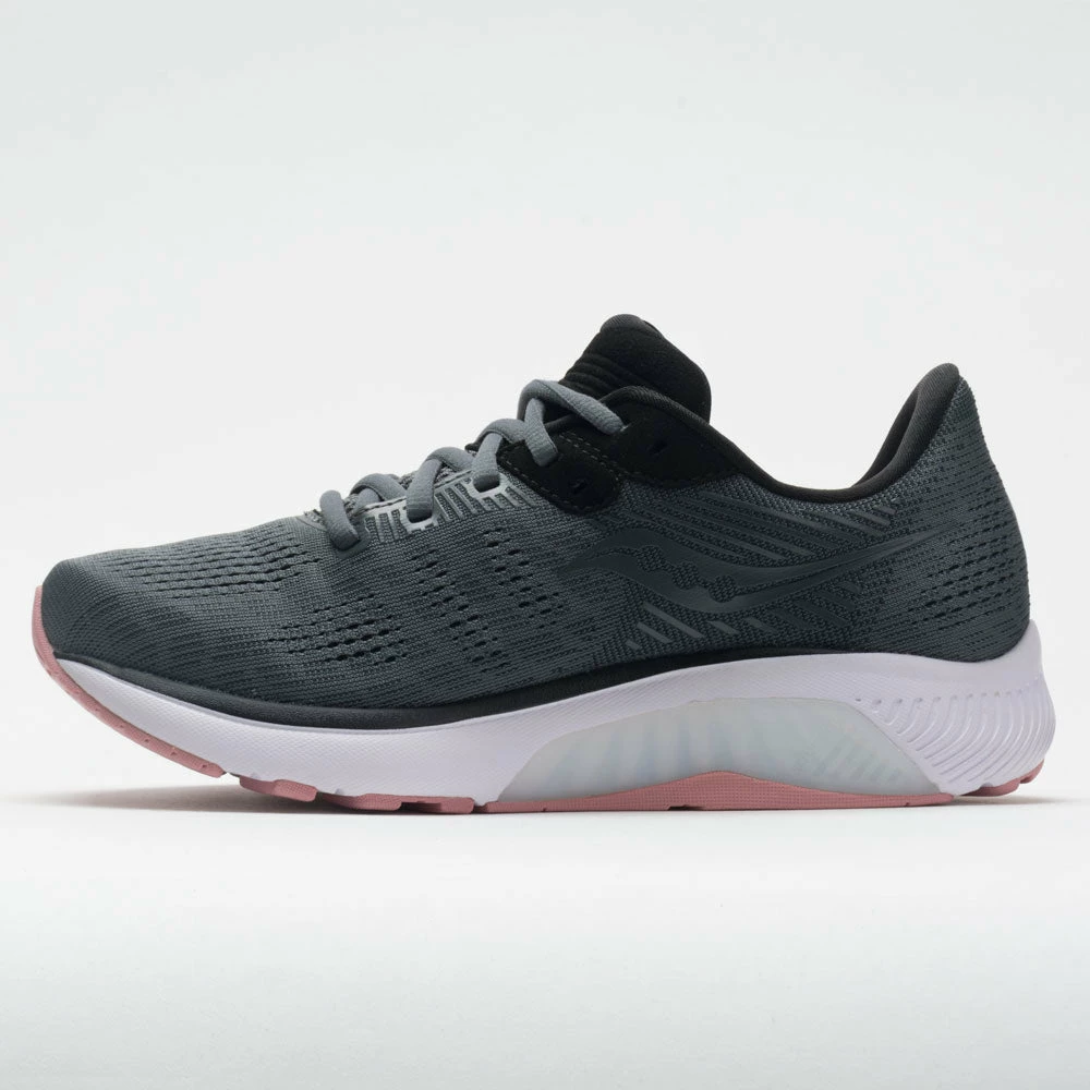 Best Sale ๐ฏ Brand new ๐ Saucony Guide 14 ๐ฉ Women's Charcoal/Rose ๐ฅ ๐งจ 4 Saucony Guide 14 Women's Charcoal/Rose