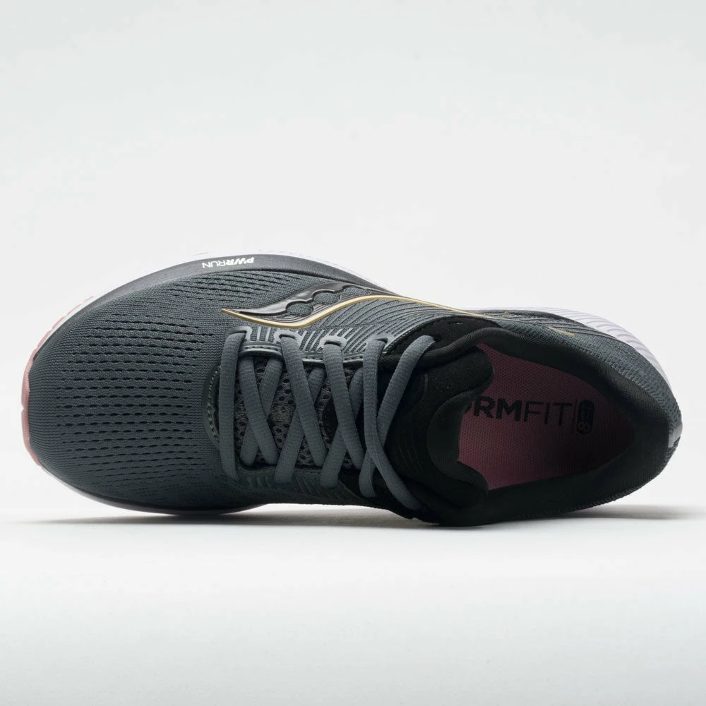 Best Sale ๐ฏ Brand new ๐ Saucony Guide 14 ๐ฉ Women's Charcoal/Rose ๐ฅ ๐งจ 5 Saucony Guide 14 Women's Charcoal/Rose