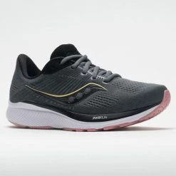 Best Sale ๐ฏ Brand new ๐ Saucony Guide 14 ๐ฉ Women's Charcoal/Rose ๐ฅ ๐งจ 12 Saucony Guide 14 Women's Charcoal/Rose