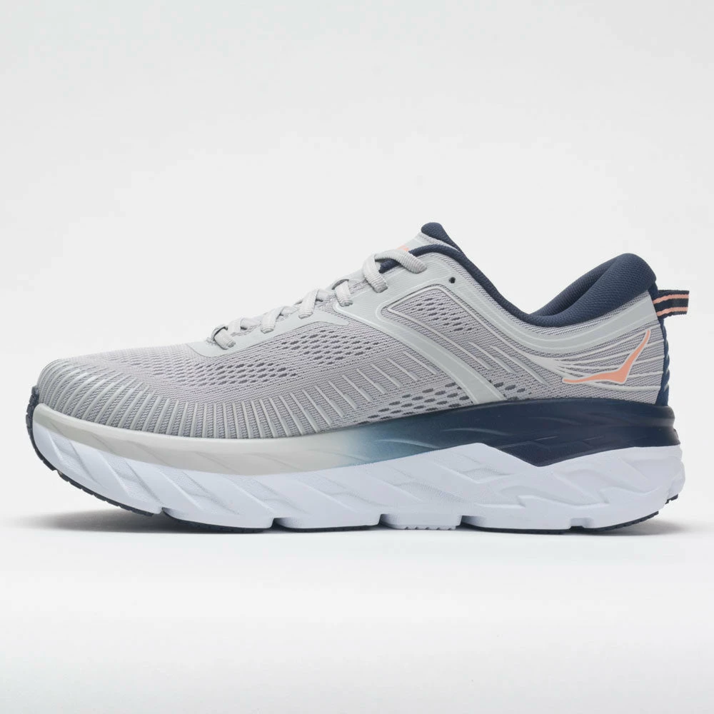 Promo ๐งจ Budget ๐ Hoka One One Bondi 7 ๐ฉ Women's Lunar Rock/Black Iris ๐ฅฐ ๐ 4 Hoka One One Bondi 7 Women's Lunar Rock/Black Iris