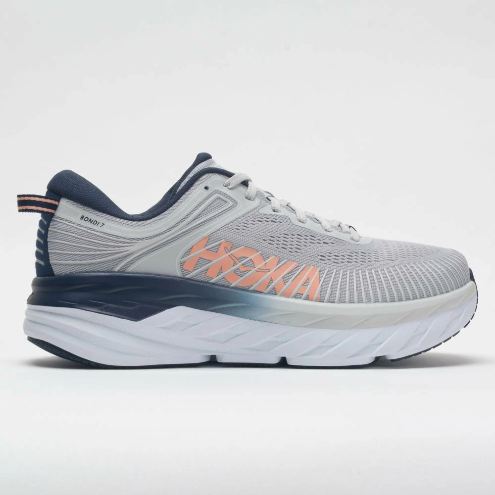 Promo ๐งจ Budget ๐ Hoka One One Bondi 7 ๐ฉ Women's Lunar Rock/Black Iris ๐ฅฐ ๐ 3 Hoka One One Bondi 7 Women's Lunar Rock/Black Iris