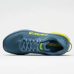 Hoka One One Bondi 7 Men's Provincial Blue/Citrus Running Shoes