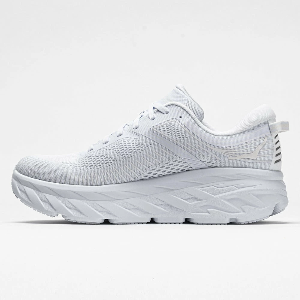Best Sale ๐ Cheap โ๏ธ Hoka One One Bondi 7 Men's White/White Running ๐ ๐ Shoes ๐ ๐ 4 Hoka One One Bondi 7 Men's White/White Running Shoes