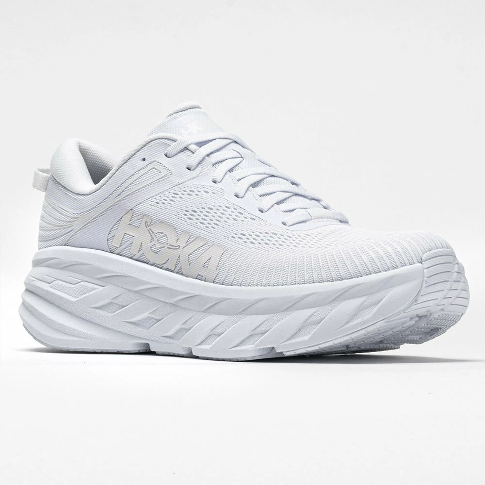 Best Sale ๐ Cheap โ๏ธ Hoka One One Bondi 7 Men's White/White Running ๐ ๐ Shoes ๐ ๐ 7 Hoka One One Bondi 7 Men's White/White Running Shoes