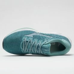 Best Sale ๐ Brand new ๐ฅ Mizuno Wave Inspire 17 Waveknit ๐ฉ Women's Dusty Turquoise/White Running ๐ ๐ Shoes ๐ ๐คฉ 10 Mizuno Wave Inspire 17 Waveknit Women's Dusty Turquoise/White Running Shoes