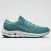 Mizuno Wave Inspire 17 Waveknit Women's Dusty Turquoise/White Running Shoes