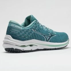 Best Sale ๐ Brand new ๐ฅ Mizuno Wave Inspire 17 Waveknit ๐ฉ Women's Dusty Turquoise/White Running ๐ ๐ Shoes ๐ ๐คฉ 13 Mizuno Wave Inspire 17 Waveknit Women's Dusty Turquoise/White Running Shoes