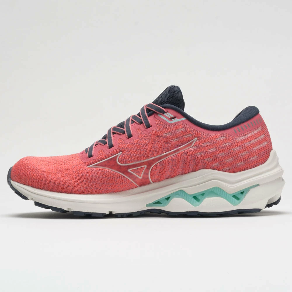 Coupon ๐คฉ Top 10 โ Mizuno Wave Inspire 17 Waveknit ๐ฉ Women's Ignition Red/Snow White Running ๐ ๐ Shoes ๐ฅ ๐ 4 Mizuno Wave Inspire 17 Waveknit Women's Ignition Red/Snow White Running Shoes