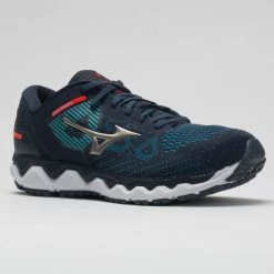 Cheap โ๏ธ Cheap โญ Mizuno Wave Horizon 5 Men's India Ink/Platinum Gold ๐ฏ ๐ 12 Mizuno Wave Horizon 5 Men's India Ink/Platinum Gold