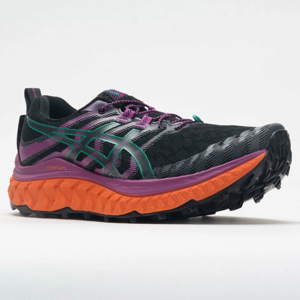 Budget ๐ Wholesale ๐ ASICS Trabuco Max ๐ฉ Women's Black/Digital Grape Running ๐ ๐ Shoes ๐คฉ ๐ 7 ASICS Trabuco Max Women's Black/Digital Grape Running Shoes