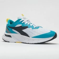 Diadora Mythos Blushield Volo Women's White/Scuba Blue Running Shoes