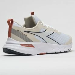 Diadora Mythos Blushield Volo Men's White/Almond Milk/Mecca Orange Running Shoes